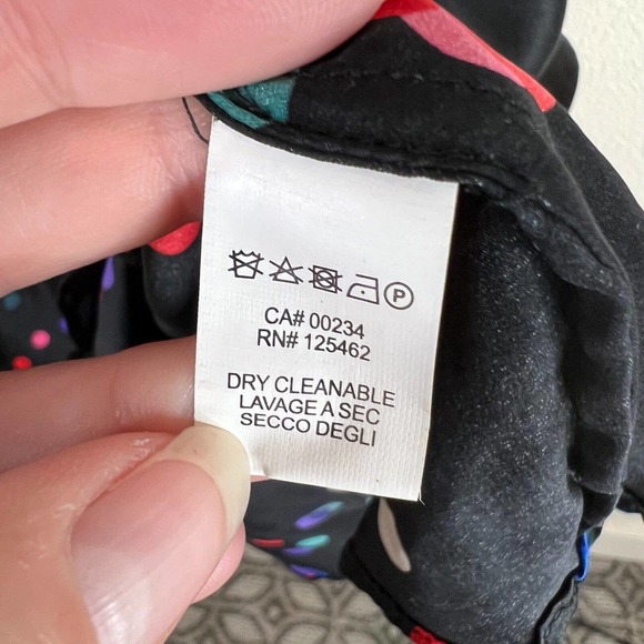 Halston Heritage‎ Women Confetti Polka Dot Strapless Mini Dress Fun 4 NYE - Picture 6 of 13